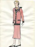 Suite de 15 croquis et impressions réhaussées by Kenzo Takada, Crayon, crayons de couleur, feutre, peinture et aquarelle sur papiers, sold May 2021