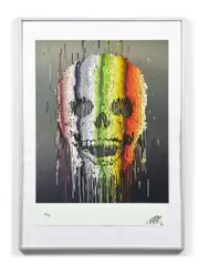 Happy Death by Brusk, 2014, Impression offset en couleurs, sold Jul 2021