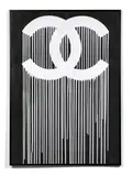 Liquidated Chanel by Zevs, 2009, Sérigraphie en couleurs, sold Jul 2021