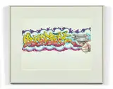 Sans titre (from black book) by Sonic, 1981, Marqueurs et feutres sur papier, sold Jul 2021