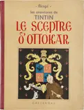 TINTIN N°08 by Tintin, Volume aux plats légèrement salis, coins et coiffes légèrement élimés. Intérieur en très bel état, patiné par le temps., sold Nov 2021