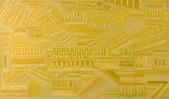 COMPOSITION INSPIREE PAR LE CLAVECIN, VARIATION N°5 by Serge Charchoune, 1957-58, Huile sur toile, sold Dec 2021