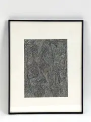 Untitled by Gérard Sendrey, Abstract ink, sold Oct 2023