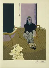 Autoportrait by Francis Bacon, 1977, Lithographie en couleurs, sold Nov 2021