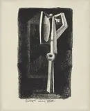 Figure - mai 1929 by Pablo Picasso, Lithographie en noir imprimée sur Vélin filigrané, sold Nov 2021