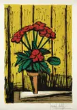 Le pot de bégonias by Bernard Buffet, 1978, Lithographie en 7 couleurs, sold Nov 2021