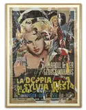 La doppia vita de Sylvia West by Rotella, 2005, Sérigraphie en couleurs, sold Nov 2021