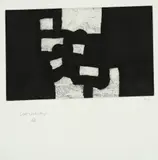 Bultzada by Eduardo Chillida, 1983, Eau-forte en noir sur papier fait-main, sold Nov 2021