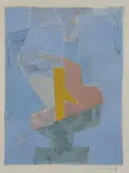Composition Bleu, Jaune et Rouge by Serge Poliakoff, 1954, Lithographie en couleurs, sold Nov 2021