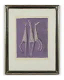 Aquarius by Marino Marini, 1978, Lithographie en couleurs, sold Nov 2021