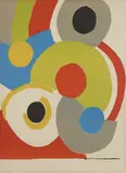Ballons Multicolores by Sonia Delaunay, 1970, Lithographie en couleurs, sold Nov 2021