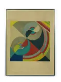 Lille by Sonia Delaunay, 1971, Lithographie en couleurs, sold Nov 2021