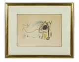 Sobreteixims i Escultures by Joan Miró, 1972, Lithographie en couleurs, sold Nov 2021