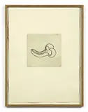 Sans titre by Jaume Plensa, 1987, Eau-forte en noir, sold Nov 2021