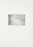 Sujet rapide (schnellen Sujet ) by Markus Raetz, 1970/71, Eau forte en noir, sold Nov 2021