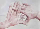 SMILE - ISM N°9 by Yue Minjun, 2006, Lithographie en couleurs, sold Nov 2021