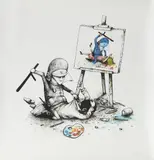 Free Speech by Dran, 2009, Impression Giclée, sold Nov 2021