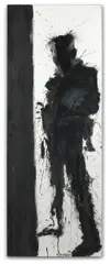 Standing Shadow by Richard Hambleton, 2009, Acrylique sur toile, sold Nov 2021