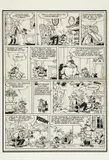 Raymond MACHEROT by Raymond Macherot, Encre de Chine pour la planche 33 de cet album publié en 1977 aux éditions Distri B.D. Prépublié dans le journal Tintin , sold Nov 2021