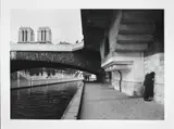 Le petit pont - Paris, 1957 by Willy Ronis, Épreuve argentique (c.1990), sold Dec 2021