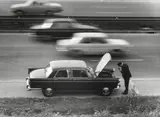 La panne - Arcueil, 1966 by Willy Ronis, Épreuve argentique d'époque sur papier Agfa, sold Dec 2021