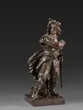 Le Grand Condé à Fribourg by dit David d'ANGERS Pierre-Jean David, Bronze à patine brune, sold Jun 2020