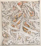 AQUARELLE by Simon Hantaï, 1971, Aquarelle sur toile, sold Jul 2020