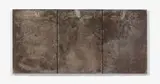 TRIPTYQUE by Antoni Tàpies, 1963, Technique mixte sur carton contrecollé sur toile montée sur panneau, sold Jul 2020