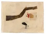 RONDINE 26.1.62 by Julius Heinrich Bissier, 1962, Huile et tempera sur toile, sold Jul 2020