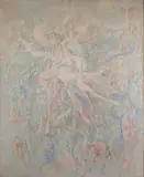 SANS TITRE by Miodrag Djuric, 1965, Huile sur toile, sold Jul 2020