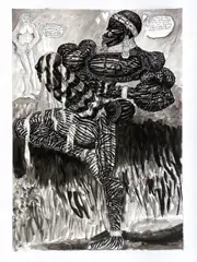 Untitled by Hein Dingemans, Large brush & ink, offered Feb 2024