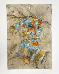 Untitled by Charles Lassiter, Mixed media, sold Feb 2024