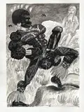 Untitled by Hein Dingemans, Large brush & ink, sold Feb 2024