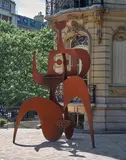 MARATHONIENNE by Philippe Hiquily, 2004, Acier corten à patine rouille, sold Jul 2020