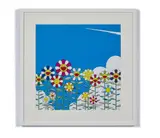Vapor Trail in the Blue Summer Sky by Takashi Murakami, 2018, Lithographie offset en couleurs, sold Jul 2020