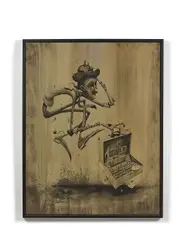 L'envers du décor by Maye, 2016, Acrylique sur toile, sold Feb 2020