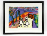 Untitled by Phil Demise Smith, Gouache on paper, offered Feb 2024
