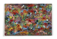 Spring Time in Paris by (John Andrew Perello dit) Jonone, 1990, Peinture aérosol et acrylique sur toile, sold Feb 2020