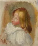 Portrait d'enfant ou Coco by Pierre-Auguste Renoir, Huile sur toile, sold Jul 2020