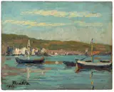 Sans titre by Francis Picabia, 1902, Huile sur carton, sold Jul 2020