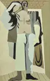 Porteur d'eau ou Lazare by Jean Lurçat, 1926, Huile sur toile, sold Jul 2020
