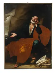 San Pietro penitente by Da un modello di Jusepe De Ribera, sold Oct 2026