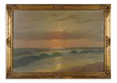 Marina al tramonto by Giuseppe Rossi, sold Oct 2026