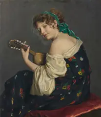 Ritratto di musicista by Guido Levorati, sold Oct 2026