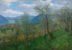 Menzino a Monte Isola, Lago d'Iseo by Arnaldo Soldini, sold Oct 2026