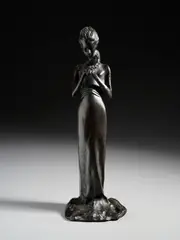 Fanciulla con la treccia by Da un modello di Paul Troubetzkoy, sculpture, sold Oct 2026