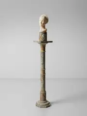 Busto femminile, su colonna by Giuseppe Bessi, sculpture, sold Oct 2026