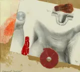 Senza titolo by Daniel Spoerri, sold Sep 2018