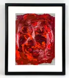Untitled by Phil Demise Smith, Oil on paper portrait, sold Feb 2024