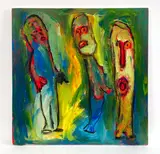 Untitled by Phil Demise Smith, Oil on canvas, sold Feb 2024